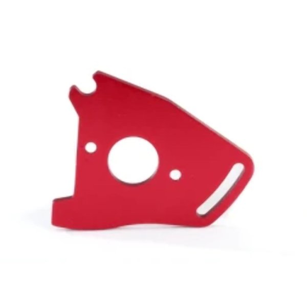 Traxxas 7490R - Motor Plate, Red, Slash 4x4, Rustler 4x4