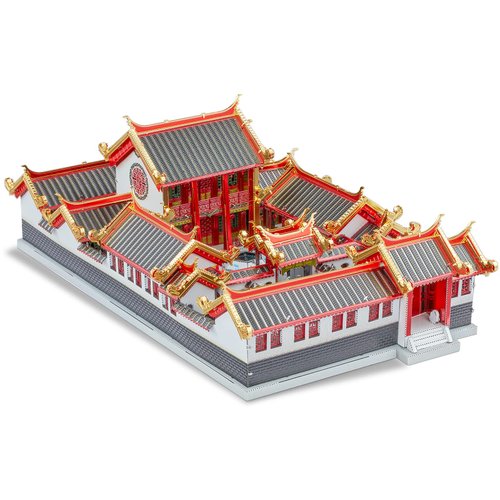 Piececool 3D Metal Model Kits-Guanque Tower-Famous Architecture Model Kits-DIY 3D Metal Puzzle for Adult-Great Gift Ideas-319 Pcs