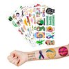 Mental Health Awareness Brain Stickers Items Temporary Tattoos Decor Birthday Party Decorations Supplies Favors Inspirational Tattoo Sticker 96 PCS Wellness Therapist Gifts for Women Men Kids Rewards
