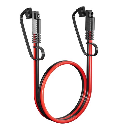 SAE Extension Cable 10AWG, BERLAT SAE to SAE Quick Disconnect Wire Harness SAE Connector Solar Panel Extension Cable for Solar Panel, Battery, Motorcycle, Cars, RV (1.65FT/0.5M)