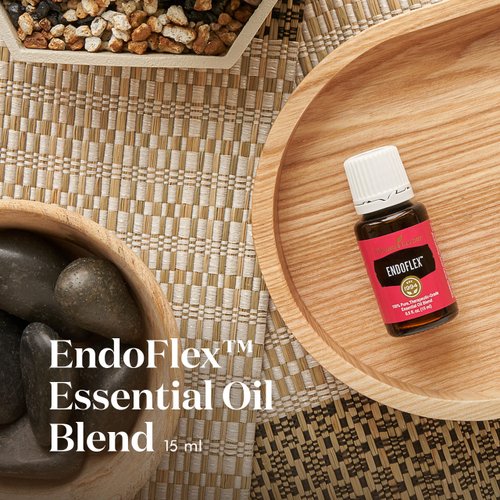 EndoFlex Essential Oil Blend by Young Living, 15 Milliliters, Topical and Aromatic
