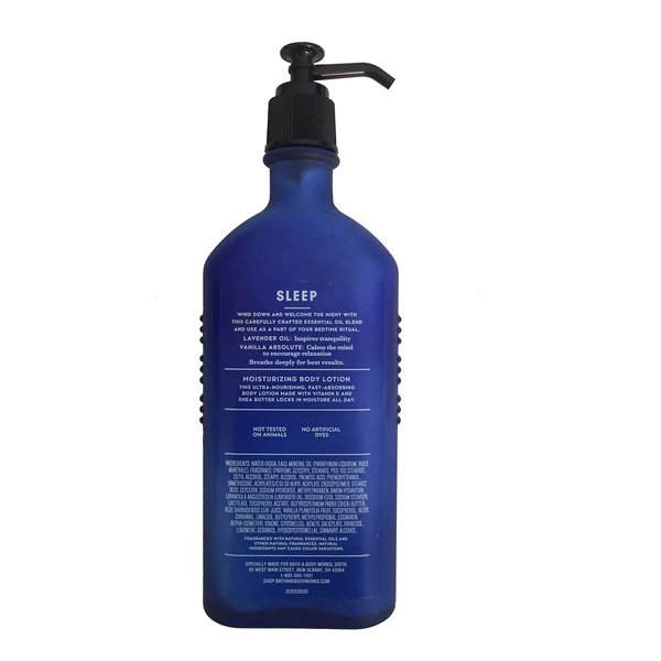 Bath & Body Works Aromatherapy Sleep - Lavender + Vanilla Body Lotion, 6.5 Fl Oz