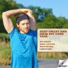 Empirelion Lightweight Sports Headband 3.5" Wide Single-Layer Sweat Soft Comfy Hair-Band Men Women