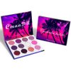MEICOLY Glitter Eyeshadow Palette,Purple Pink Pressed Shimmer Pigmented Mineral Ultra Makeup Palette Matte Mermaid Shiny Eye Shadow Powder Long Lasting,12 Colors