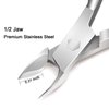 6 Packs Cuticle Trimmer with Pusher - Professional Stainless Steel Cuticle Nippers Cutter Clippers and Cuticle Remover Manicure Tools for Fingernails Toenails (silver)