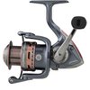 Pflueger Lady President Spinning Reels, Size 25 Fishing Reel, Right/Left Handle Position, Graphite Body and Rotor, Corrosion-Resistant, Aluminum Spool, Front Drag System