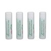 Natural Vitamin Lip Balm | Set of 4 balms | 100% Natural Ingredients | Soothe and Moisturize Chapped Lips and Skin | Organic Coconut Oil, Beeswax, Vitamin E, Vitamin C | by Bella Des Natural Beauty