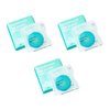 Cocofloss Woven Dental Floss, Dentist-Designed Oral Care, Mint, Waxed, Expanding, Vegan, Kid-Friendly String Floss with Coconut Oil, 3 Spools (33 yd Each)