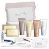 Terra Pure Spa Collection Amenity & Accessory Kit |1 oz Travel Size Shampoo, Conditioner, Lotion, Body Wash, 2 Soap Bars, Shave & Dental Sets, Make-Up Remover Wipes, & Vanity Kit | 1 set per case