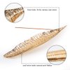 Accmor Incense Holder Set, Leaf and Snail Incense Burner, Incense Ash Catcher, Incense Sticks Holder for Counters, Meditation Room, Yoga, Home, Office, Gold