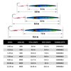 Goture Fishing Jigs Saltwater Tuna Vertical Jigs Bass Speed Lures Jigging Lures Butterfly Jigs Jigs Fishing Lures Grouper,Dogtooth, Salmon Jigs Lead Jigs Deep Sea Fishing Lures 2.28oz/80g, 3 Pack