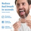 Tongue Scraper For Adults (3 Pack) - Improved Tongue Cleaning & Fresh Breath, Stainless Steel Tongue Scraper, Metal Tongue Scraper, Tongue Sweeper Kids Tongue Scraper, Ayurvedic Tongue Scrubber