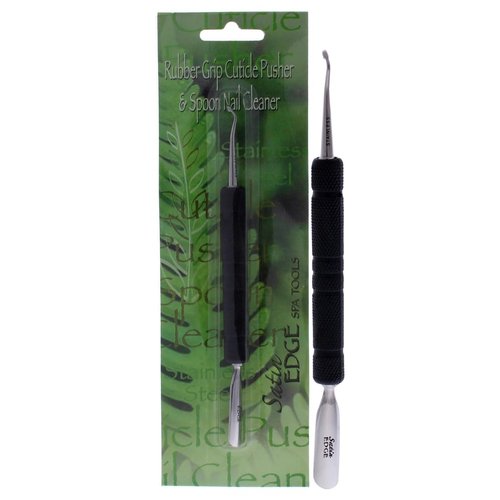 FantaSea Rubber Grip Cuticle Pusher and Spoon Nail Cleaner, 8 Ounce