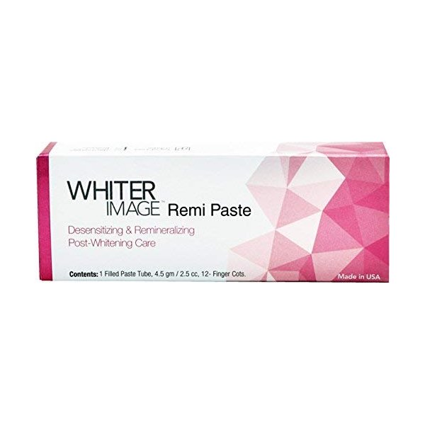 Whiter Image Remi-Paste Desensitizing and Remineralizing Toothpaste Pen with Potassium Nitrate for Sensitive Teeth, Whitening Aftercare + Enamel Repair