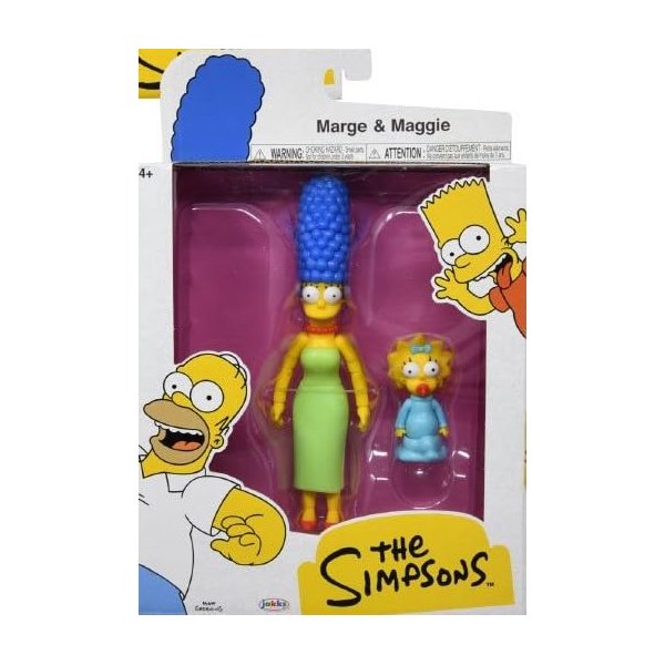 The Simpsons 5" Action Figure Marge Simpson with Maggie Simpsons Wave #3