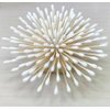 Wooden Stick Cotton Swabs 800 Count - Double Spiral Tipped With Cotton Heads- Sturdy Handle - Multipurpose