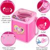 Hsei Mini Makeup Brush Cleaner Device Plastic Electric Automatic Washing Machine Sponge Cleaning Toy for Girls Ladies