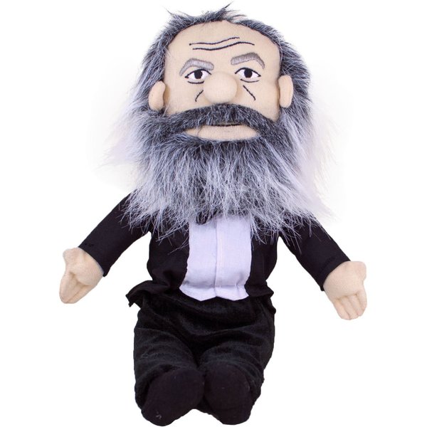 Karl Marx Doll - 11" Soft Stuffed Plush Little Thinker - Toy for Kids or Adults