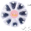 VNE Eyelashes 500 Fans Tray Volume Lash Extensions Mixed length | Premade Fans Eyelash Extensions | Mega Lash Extension | Promades Eyelash Fans | 5D, D curl, 13-20 mm