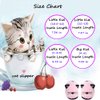 Anddyam Kids Family Cute Cat Household Anti-Slip Indoor Slippers for Girls and Boys (Big Kid (9-12 Years), Pink)
