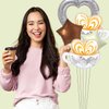 GeRRiT Latte Coffee Balloons Latte Coffee Themed Balloons for Coffee Party Supplies Coffee Party Favors Coffee Birthday Party Decorations 5pcs