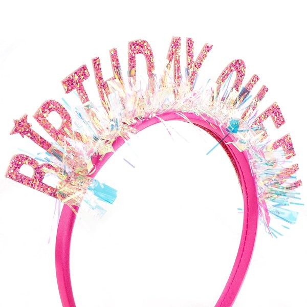 Canitor Birthday Queen Birthday Headband for Women Girls Birthday Crown Birthday Headband Birthday Girl Headband Birthday Tiara Happy Birthday Party Decorations Birthday Gifts