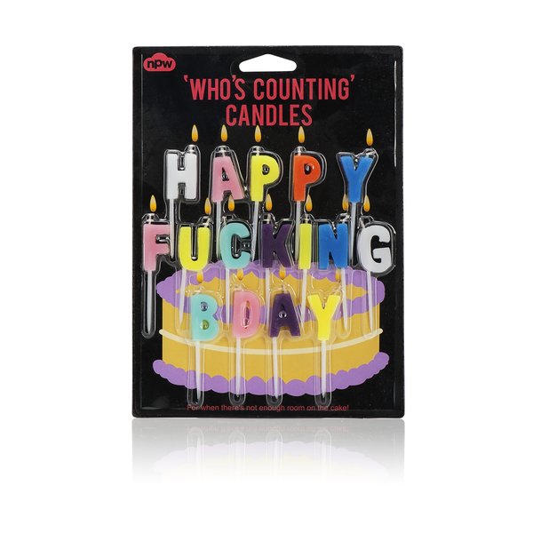 NPW Gifts W10084 Cake Candles