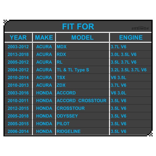 EASIMOR Engine Oil Dipstick Level Dip Stick Compatible with Honda Accord Odyssey Acura RDX MDX RL TL 15650RCAA02