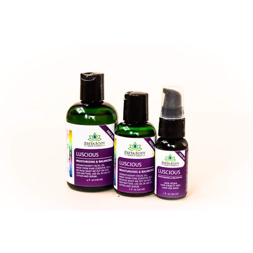 Zeeta Lavender and Geranium Luscious Facial Oil 1 oz