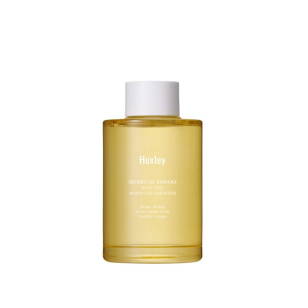 Huxley Secret of Sahara Body Oil Moroccan Gardener 3.38 fl. oz. | Korean Nourishing Body Oil | For Dry Skin