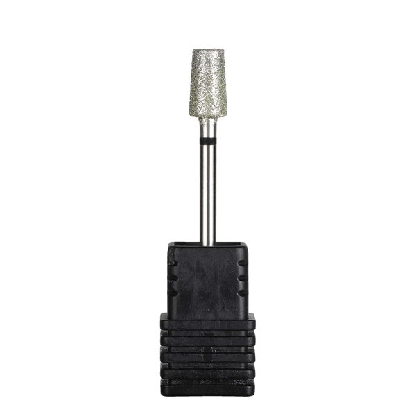 NMKL38 Small Tapered Barrel Diamond Nail File Drill Bit Cuticle Cleaner Burr Tool for Electric Drill Machine Manicure Pedicure Polishing Kit (5.2x9.8)