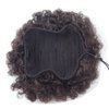 Afro Puff Drawstring Ponytail Extension Short Synthetic Afro Kinky Curly Puff Ponytail for Natural Hair Clip On Kinky Drawstring Curly Ponytail Bun Hairpieces (Medium 2#)
