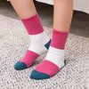 HowJoJo Big Girls Wool Socks Kids Crew Seamless Winter Warm Thermal Socks 6 Pack 6 Pack 8-10 Years
