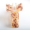 Checkered Hair Claw Clips,Pack of 1,Vintage Checkered Claw Clips Cellulose Acetate Banana Clips,Nonslip Banana Hair Clamp for Women Girls (Amber,L)