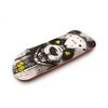 SPITBOARDS 36 x 96 mm Wood Fingerboard Complete Set-Up, Pre Assembled, 5-Layers Wood, Pro Trucks with Lock Nuts, CNC Bearing Wheels, Real Wear Graphics, Lasered Foam Grip Tape, Hungry Panda