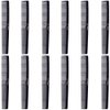 Barber Salon Cleopatra 410 7" Flat Back Hair Comb (12 Pack) 12 x SB-C410-BLK