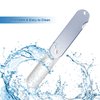 3 in 1 foldable foot file Foot rasp Foot File and Callus Remover Foot Care Pedicure Tool to Remove Hard Skin (Blue)
