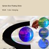 FUZADEL Multi-Color Changing Floating Globes Levitating Globes Lamp Magnetic Levitation Floating Globes of the World for Home/Office Desk Floating Magnet World Globe (Valentines Day Decorations)