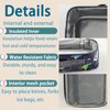 Kulle Lunch Box Kids,Insulated Lunch Box for Boys and Girls,Washable Lunch Bag and Reusable Toddler Lunch Boxes for Daycare and School Shark Camo Space Astronaut（Dinosaur Planet）