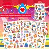 UVUXO Carnival Temporary Tattoo for kids - 10 Sheets Circus Party Carnival Temporary for Girls Boy Body Arm Shoulder Cute Tattoos Stickers, Birthday Party Supplies Gifts for Kids
