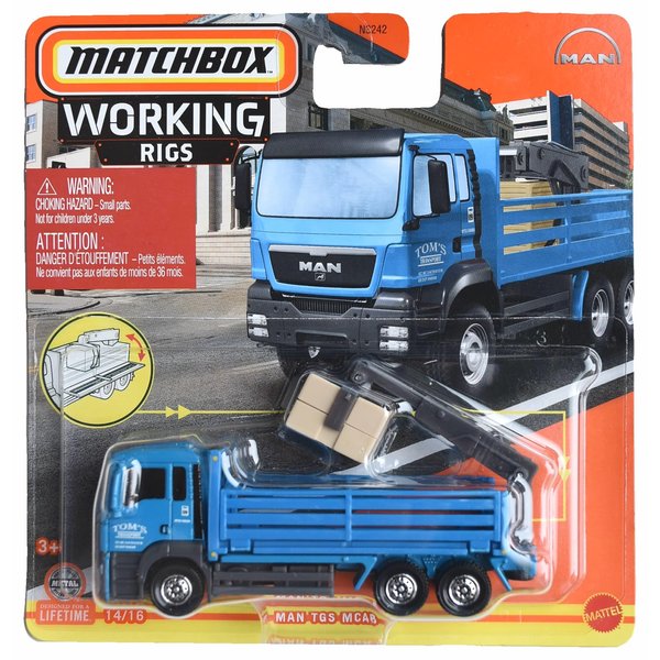 Matchbox Man TGS Mcab, Working Rigs 14/16 [Blue], N3242