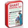 Shart Survival Set - Funny Gag Gift 2024 Boyfriend Gifts Includes Disposable Underwear, Hazmat Bag, Wet Wipe and More! Unique Stocking Suffers for Men Birthday Husband Teens Potty Humor Prank Him Fart