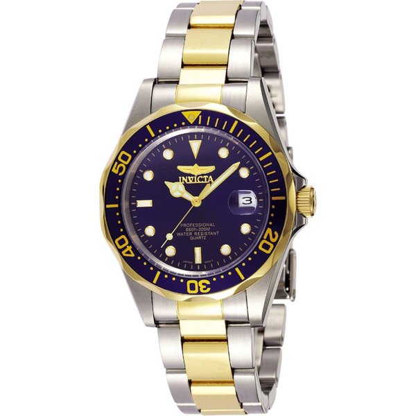 Invicta INVICTA-8935 Men's Pro Diver Collection Two-Tone Stainless Steel Watch with Link Bracelet