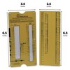 Value Plus Mrad Slide Rule Calculator to Use with Dope Book, Dope Card Chart - Ballistic Calculator for Sniper Scope and Rifle Long Range Shooting, Hunting and Targets
