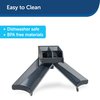 PetSafe 2-Pet Meal Splitter with Bowl - Easily Cleaned, BPA-No, Food-Grade Material -for PetSafe Smart Feed and Healthy Pet Simply Feed - Mess-No Food Dispensing -Includes Privacy Panel,One Size,Black
