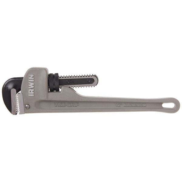 IRWIN VISE-GRIP Tools Cast Aluminum Pipe Wrench, 2-Inch Jaw Capacity, 12-Inch (2074112)
