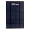 visiPower 4W 5V 800mA Portable Solar Panel USB Output SunPower Charger for Cellphone MP3