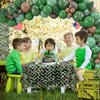 Keleno 133 Army Birthday Party Decorations Military Camo Party Supplies Camouflage Netting Balloon Arch Garland Kit Backdrop Tablecloth Flag Banner Hunting Soldier Birthday Decor for Boy Adult Men