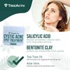 TreeActiv Cystic Acne Spot Treatment - Salicylic Acid, Acne Treatment for Face, Acne Spot Cream, Hormonal Acne Treatment, Acne Spot Treatment for Face and Body, Acne Cream for Teens & Adults 0.5 fl oz