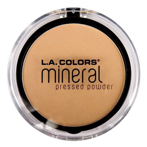 L.A. Colors Mineral Pressed Powder - Soft Honey